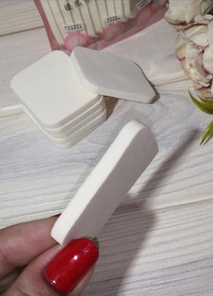 Спонж губка пуховка для макияжа латексный плоский прямоугольный probeauty