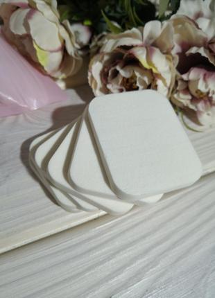 Спонж губка пуховка для макияжа латексный плоский прямоугольный probeauty