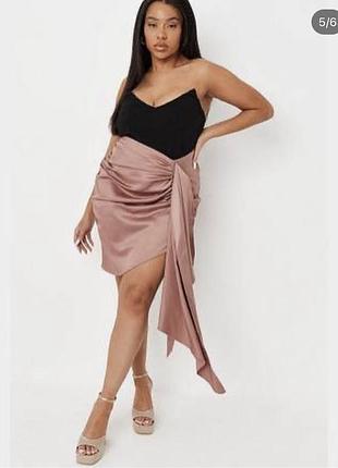 Атласная юбка 3