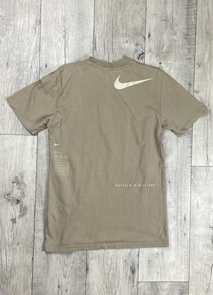 Nike mmw футболка s размер коричневая оригинал