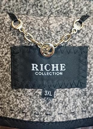 Фірмове шерстяне зимове пальто від riche collection.6 фото