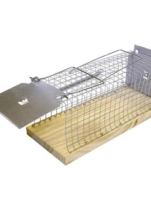 Пастка для щурів щуроловка клітка металева swissinno rat cage trap classic