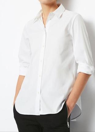 Базовая белая рубашка (хлопок)