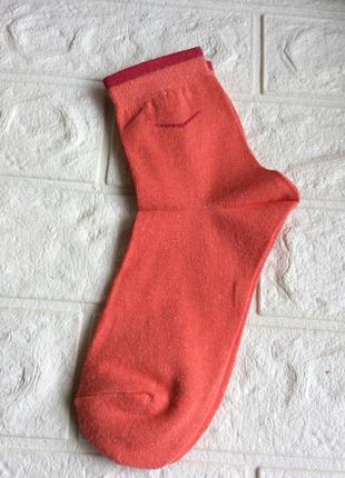 Шкарпетки гладь р.37-40(23-25) носки високі україна