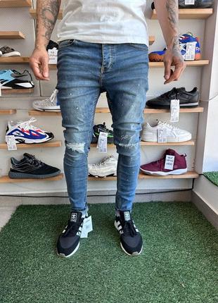 Мужские скинни джинсы sixth june paris &lt;unk&gt; цена 950 грн
