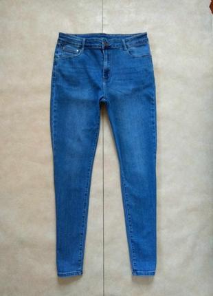 Брендові джинси скінні з високою талією c&a, 16 розмір.