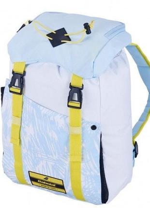 Теннисный рюкзак babolat backpack classic junior girl белый/синий (753093/153)