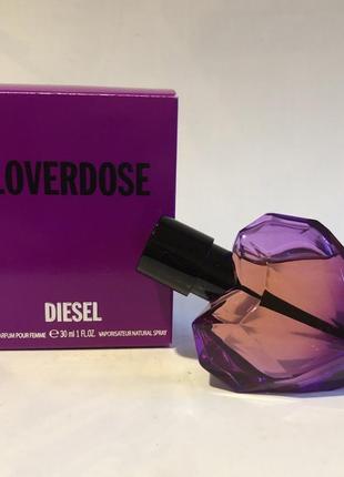 Diesel  loverdose 30 ml. парфюм оригинал новая