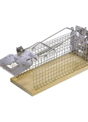 Мышеловка - живоловка клетка металлическая swissinno mouse cage trap classic