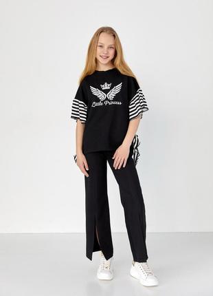 Новинка. стильний костюм. оригінальний фасон. якість шикарна)