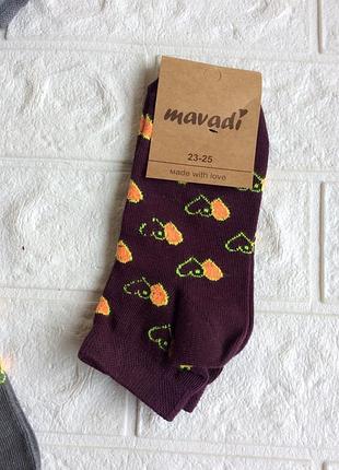 Носки глади р.37-40(23-25) носки укороченные украина