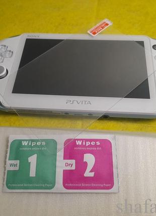 Защитное стекло на экран (не пленка) для sony play station ps vita slim pch 2000 пс вита скло