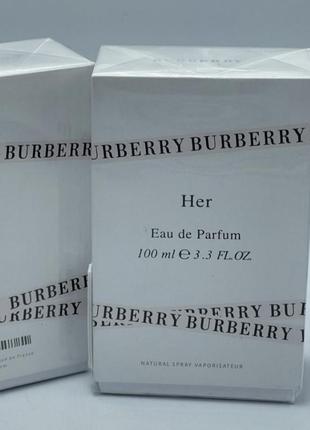 Burberry her від burberry 
eau de parfum