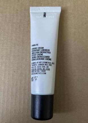 Mac strobe cream hydratant lumineux pinklite увлажняющий крем с эффектом сияния 15ml