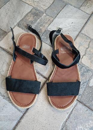 Босоножки сандалии (кожа)