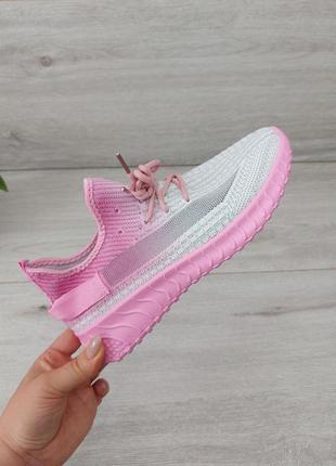 Женские кроссовки найк зум вомеро 5 / nike zoom vomero 5 silver/pink