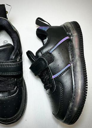 Белые детские кеды кроссовки jong golf на липучках р21-30