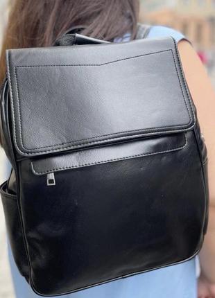 Женский рюкзак - сумка черный