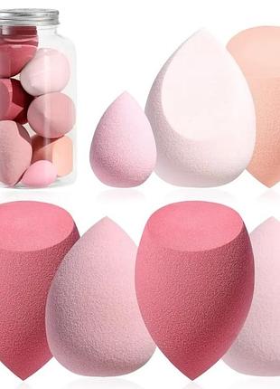 Спонжі для макіяжу набір спонжики