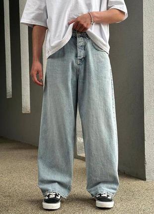 Мужские широкие джинсы baggy