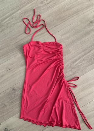 Рожева сукня