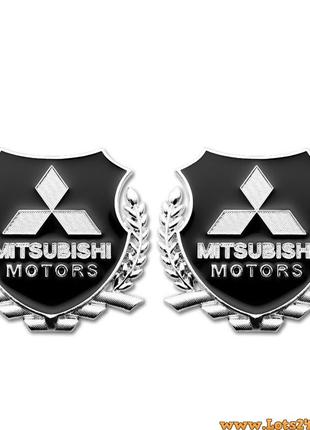Авто значок mitsubishi motors наклейка на машину авто наклейки значки марки машин на кузов бампер скло двері капот крила багажник