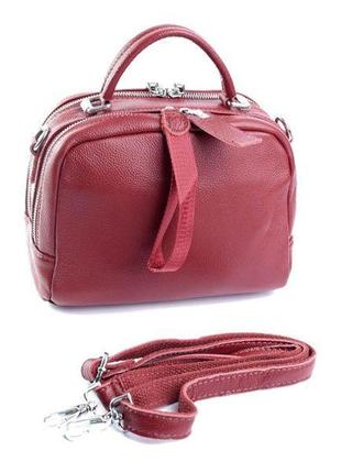 Жіноча сумка 8731-9 dark red