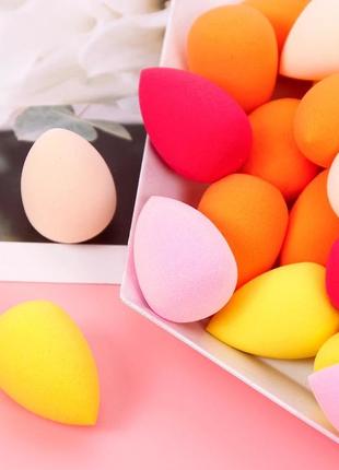 Міні спонжі для макіяжу, набір 10шт.
