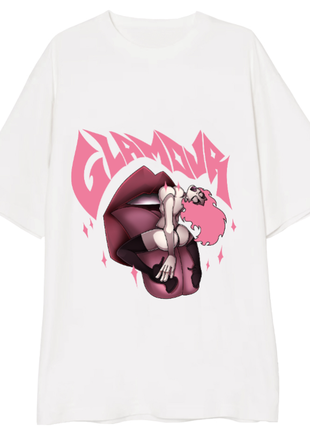 Дизайнерская футболка "glamur"