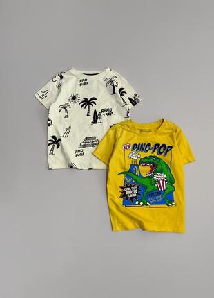 Комплект футболок от f&amp;f, на возраст 2-3 р.