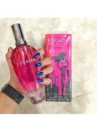 Escada sexy graffiti 100 мл парфюм для женщин (эскада секси граффити) отличное качествоescada sexy graffiti 100 мл