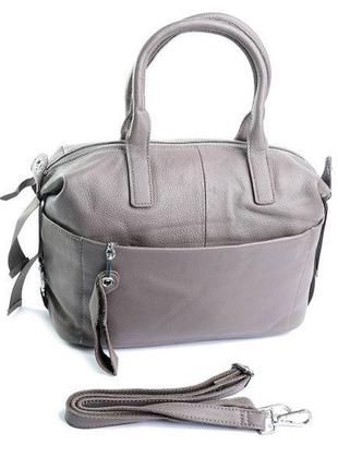 Жіноча сумка 8794-9 light grey