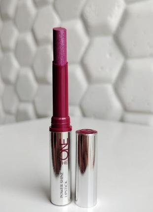 Помада для губ от орифлейм енергоблеск oriflame the one power shine violet shine 30437