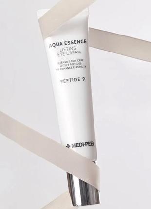 Підтягуючий крем для шкіри навколо очей medi-peel peptide 9 aqua essence lifting eye cream