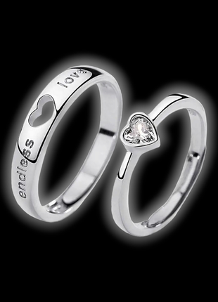 Парные кольца "endless love"
