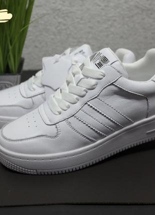 Кожаные кроссовки белые кожаные кроссовки женские подростковые