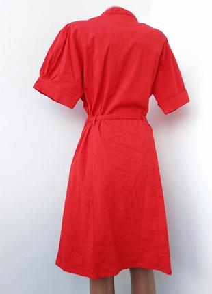 Плаття-сорочка червона