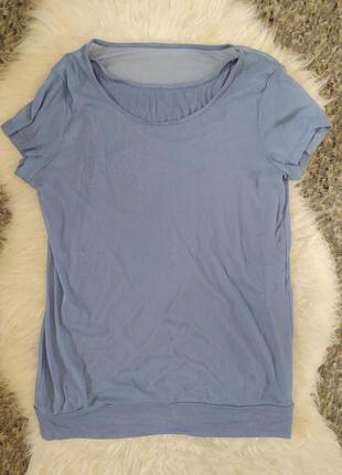 Блуза на підкладці, блуза з майкой, футболка/ літній одяг. по замірах розмір l-xxl