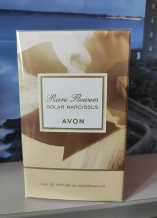 Парфюмированная вода rare flowers solar narcissus avon 50 ml