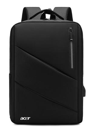 Рюкзак противоударный для ноутбука 15,6" acer черный ( код: ibn030b5 )