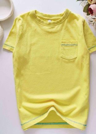 Желтая детская футболка артикул: 13984