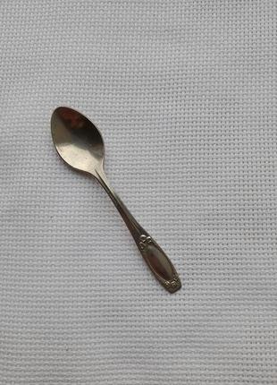 Старинная мини ложечка nowe srebro