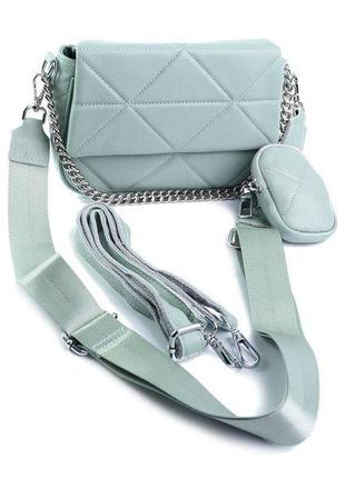 Жіноча сумка christian dior small lady dior bag matte milk