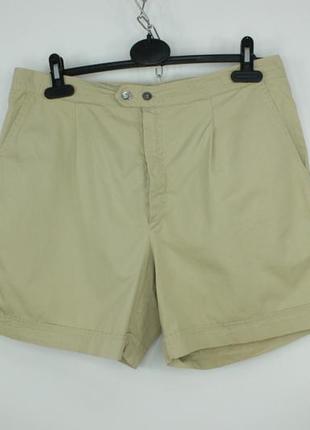 Винтажные люкс шорты ermenegildo zegna casual cotton shorts