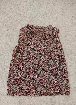 Блузка жіноча в коралову квіточку м 36