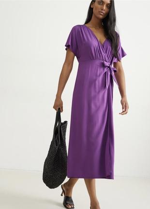 Віскозна сукня  з імітацією запаху