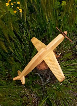 Ручная работа! ✈ самолет натуральное дерево эксклюзивный самолетик сувенир модель на подарок игрушка из дерева
