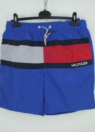 Крутые пляжные шорты Tommy hilfiger flag swim trunks men's