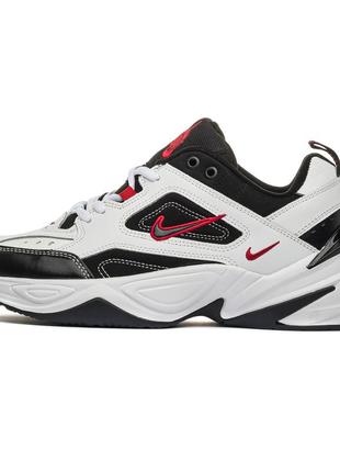 Мужские кроссовки nike m2k tecno red-white