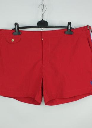 Оригінальні купальні шорти polo ralph lauren red nylon swim trunks shorts